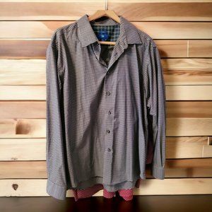 Men's long-sleeved button shirt